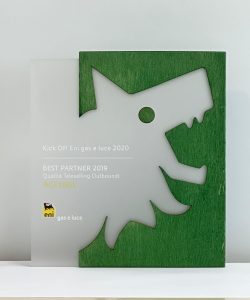 Best Partner Qualità Teleselling Outbound -2019 Accueil vince il premio Best Partner Qualità Teleselling Outbound