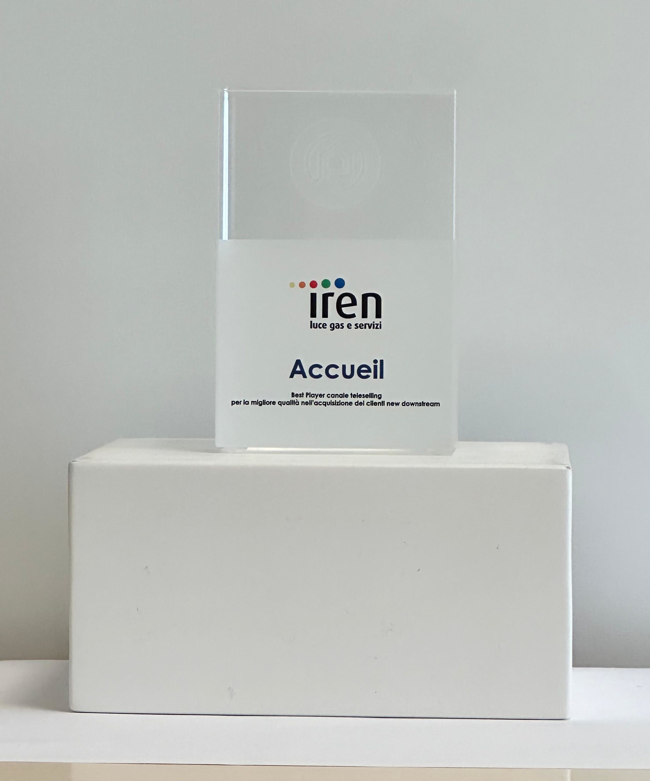 Best Player canale teleselling premio iren Best Player canale teleselling