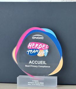 Best Privacy Compliance - 2022 Accueil vince il premio Best Privacy Compliance