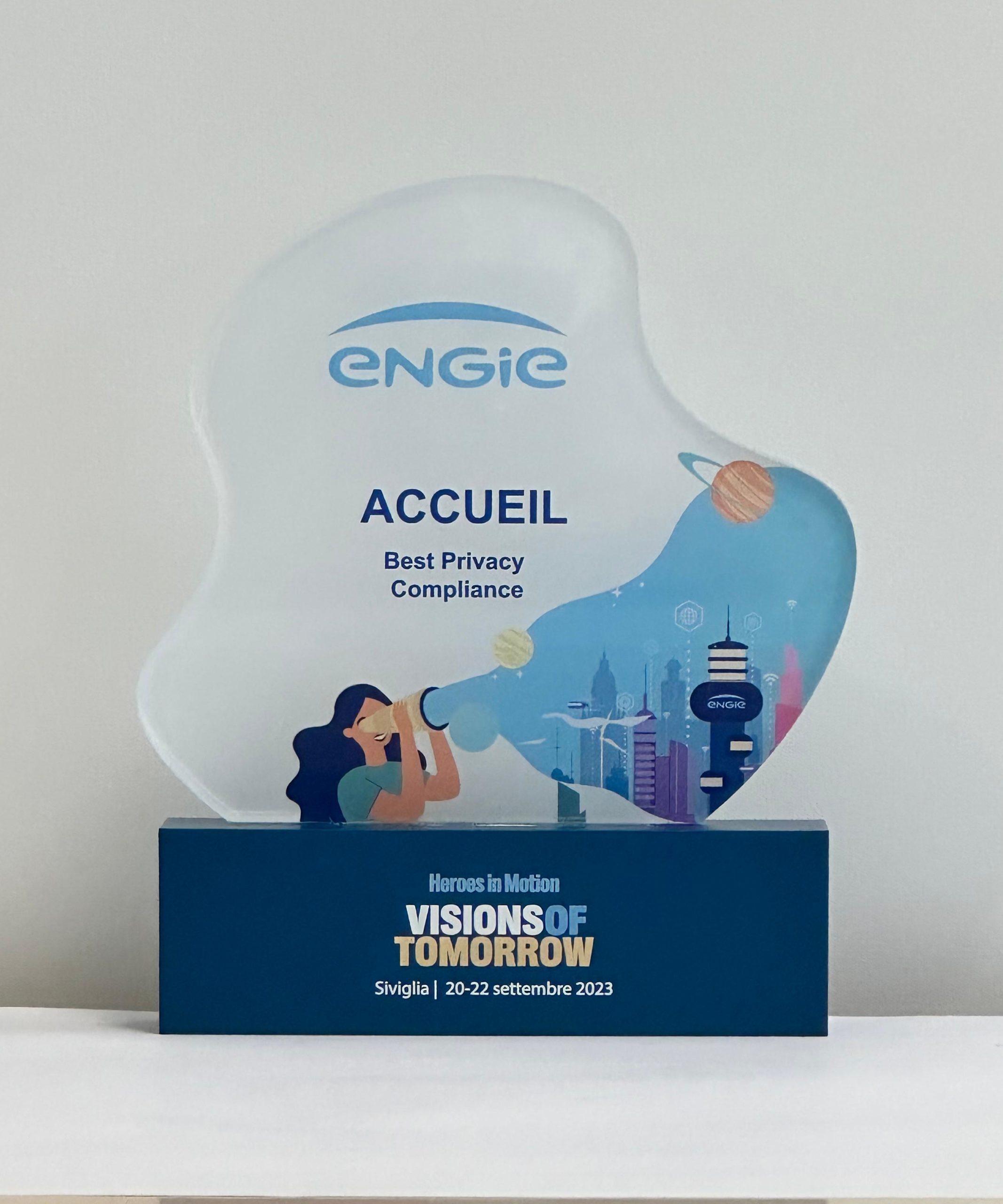 Best Privacy Compliance - 2023 Accueil vince il premio Best Privacy Compliance
