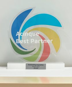 Outstanding Acquisition 2023 Acccueil vince il Premio Acinque Best Partner 8-9 Marzo 2024