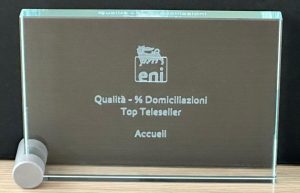 Qualità - % Domiciliazioni Top Teleseller Accueil vince il premio Qualità - % Domiciliazioni Top Teleseller